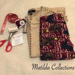 LulaRoe Circus Bear OS Leggings